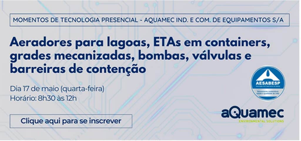 aQuamec Momentos de Tecnologia AESabesp