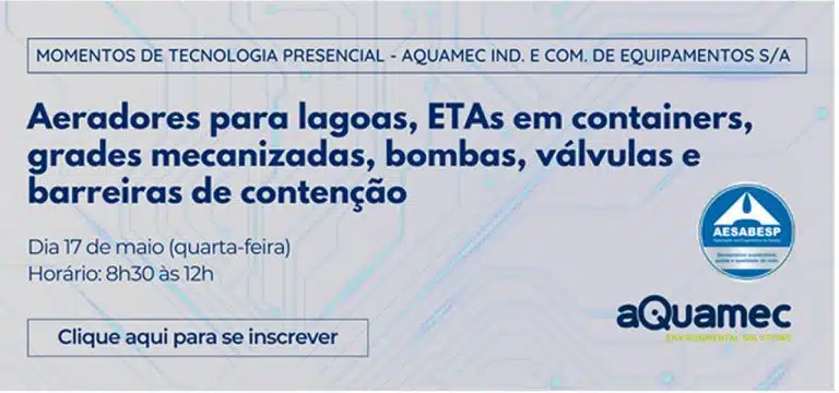 aQuamec Momentos de Tecnologia AESabesp