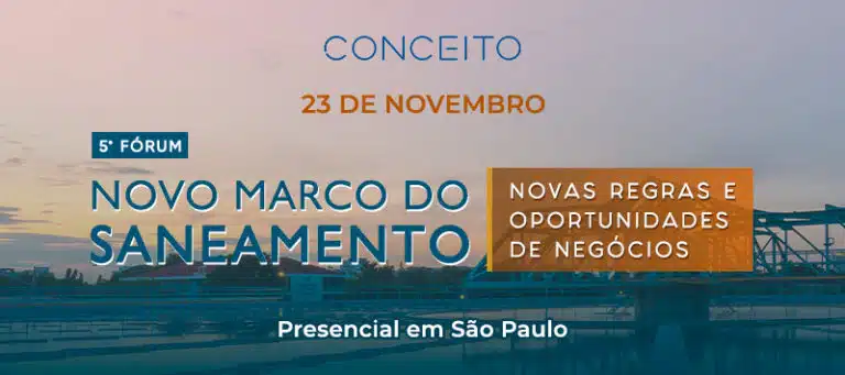 5º Fórum Marco do Saneamento