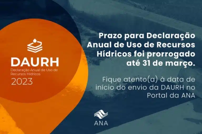 Declaração Anual de Uso de Recursos Hídricos