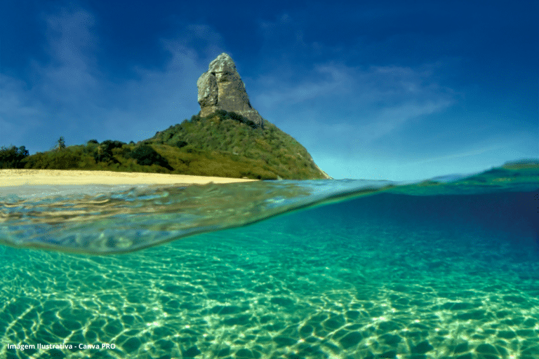 Poluição Esgoto Fernando de Noronha