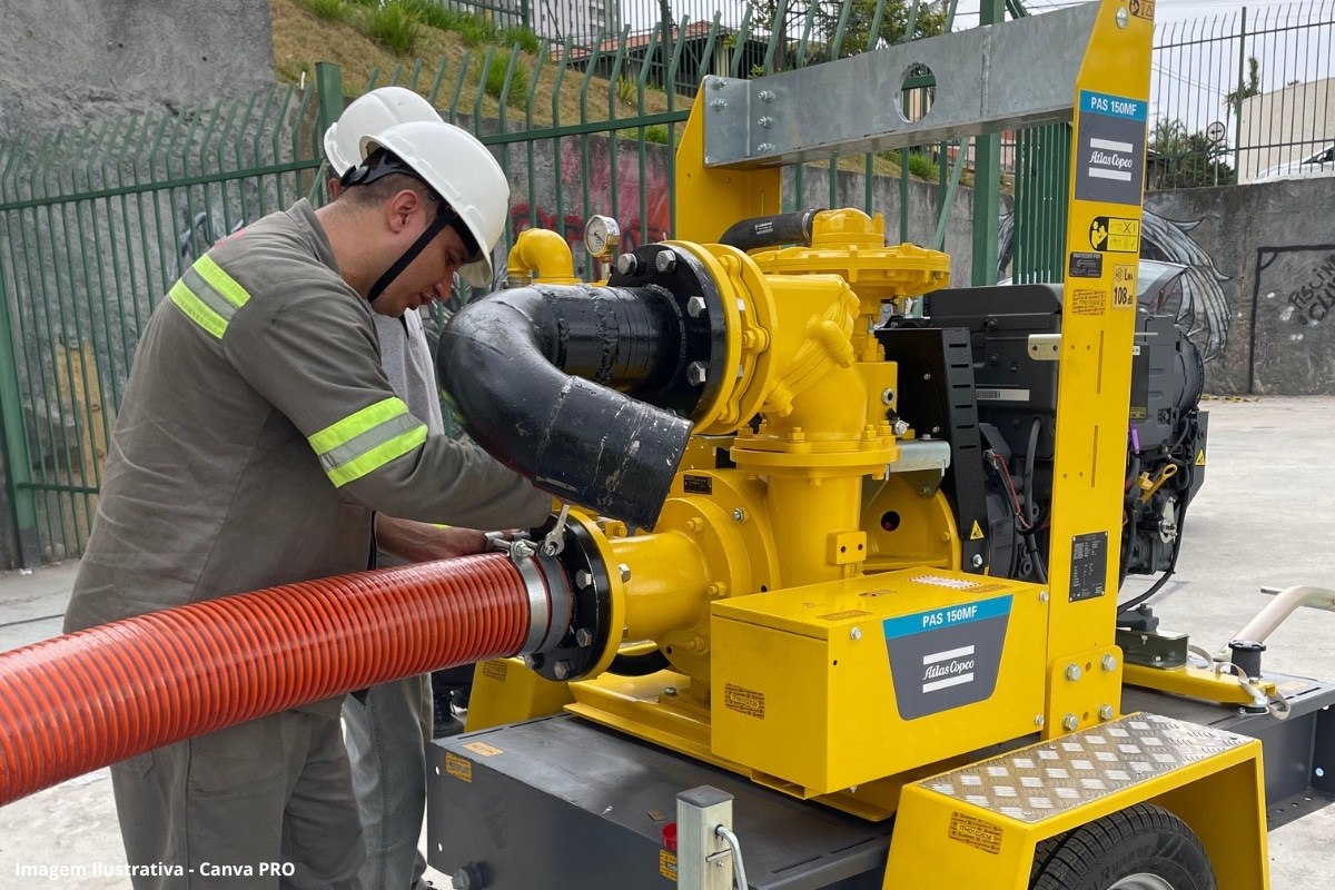 HHTEC Bomba Atlas Copco