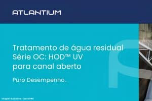 Tratamento Água UV Canal Aberto