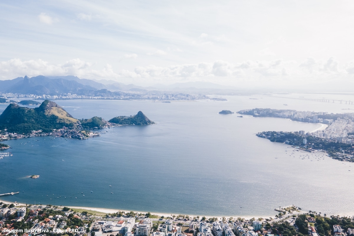 Baía Guanabara Chorume