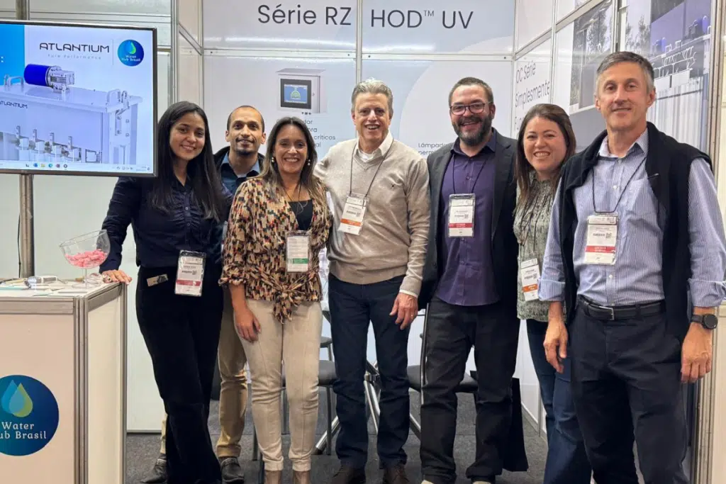 Atlantium apresenta soluções avançadas em desinfecção UV e reuso de água na IFAT Brasil 2025