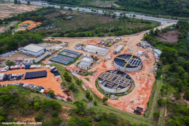BRK Obra Ampliação ETE
