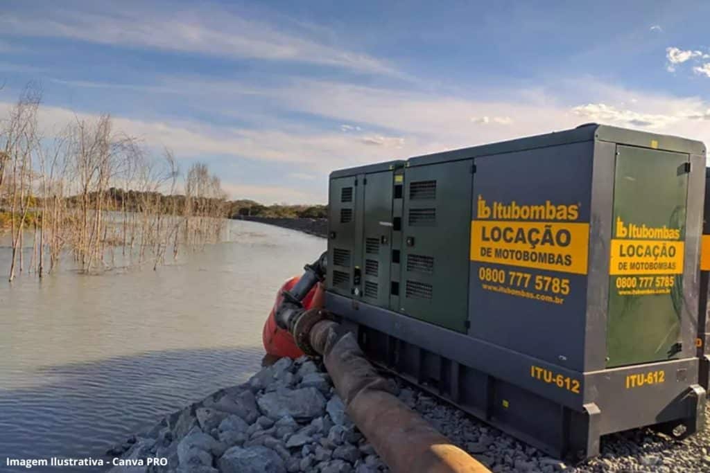 Bombeamento Captação Água Bruta