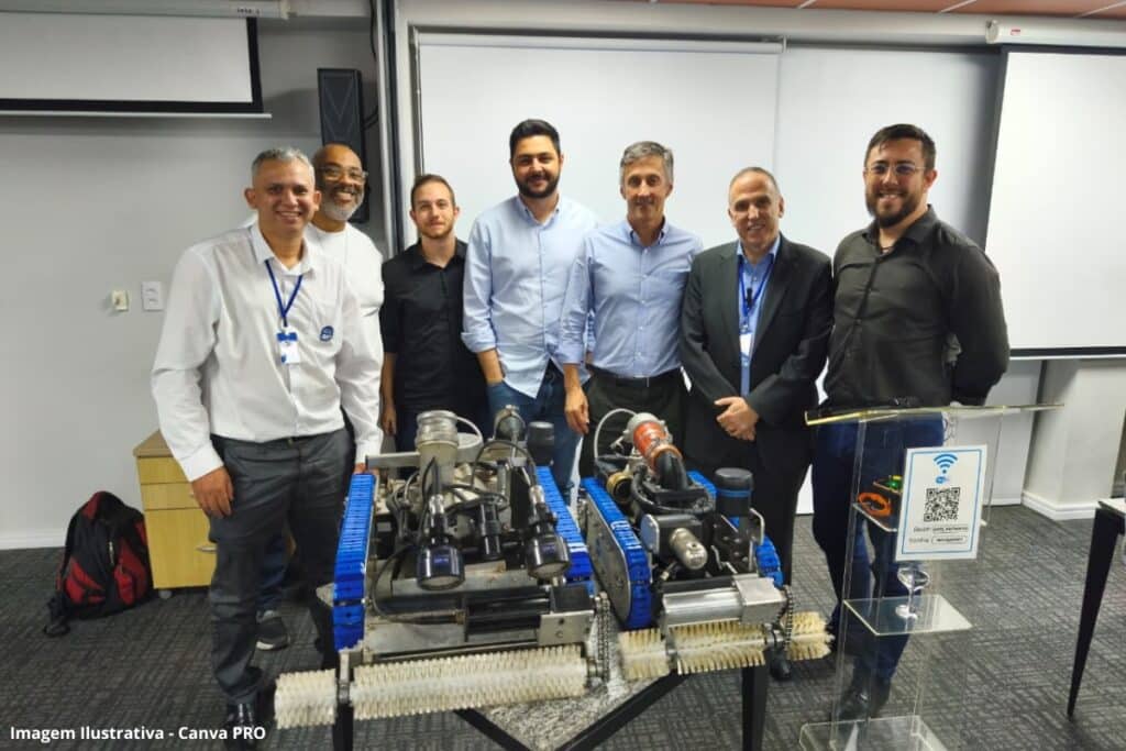 ASP Serviços Industriais apresenta tecnologia para limpeza robotizada em tanques no Bar da Abes