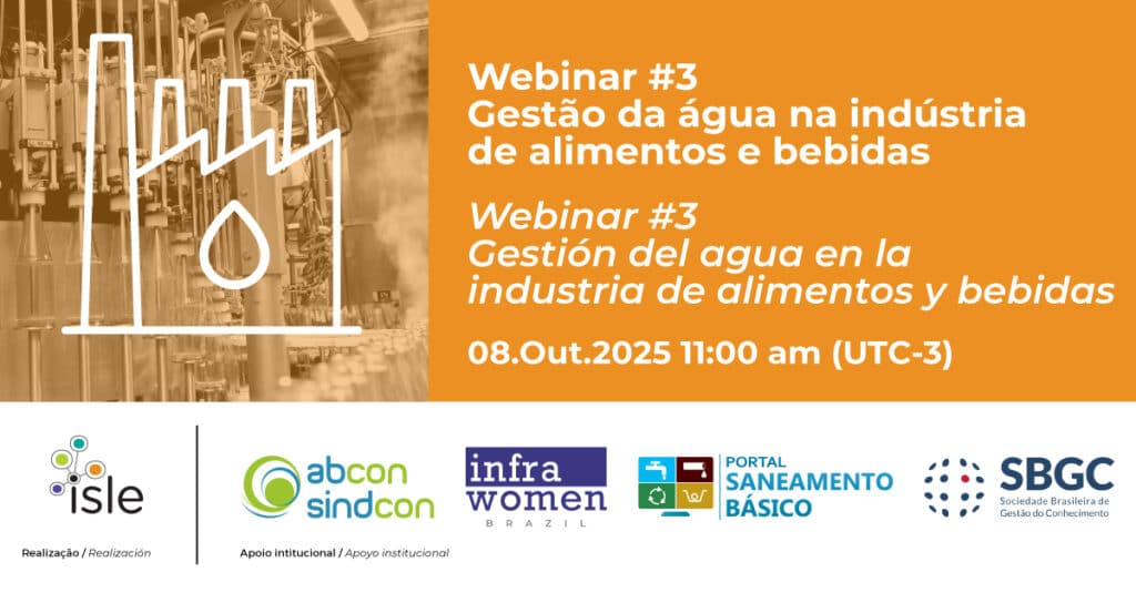 Webinar ISLE Gestão Água