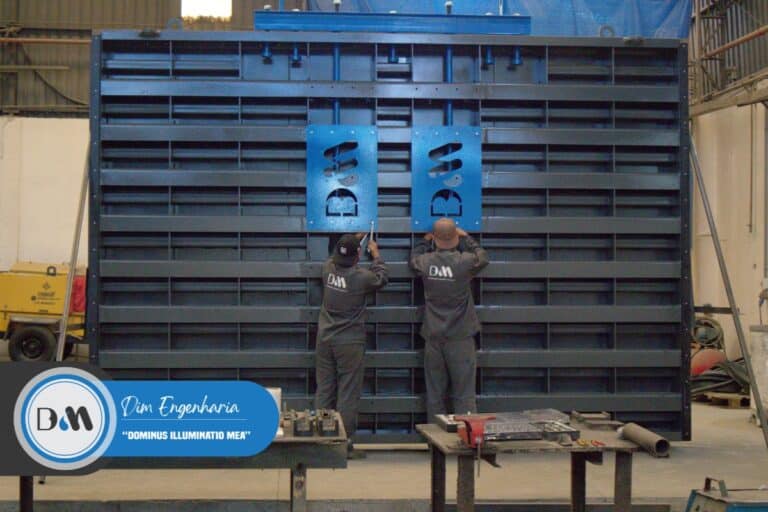 DIM Engenharia fornece comporta deslizante para a Barragem Cupissura, obra estratégica para a segurança hídrica da Paraíba