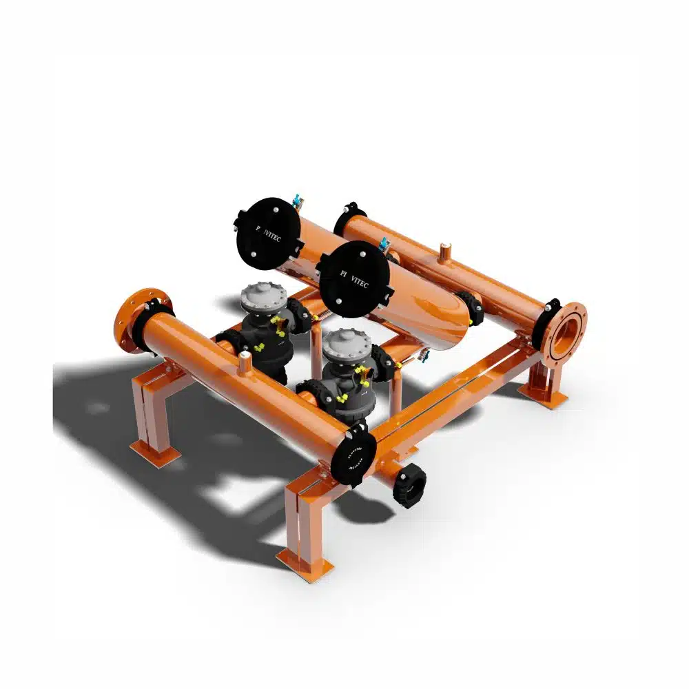 Conjunto de Filtragem em Tela Y Hidro Solo