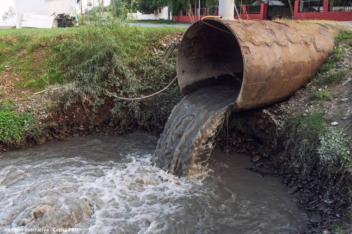 MPF apura despejo irregular de 20 mil litros de esgoto por dia no mar da Ponta Verde