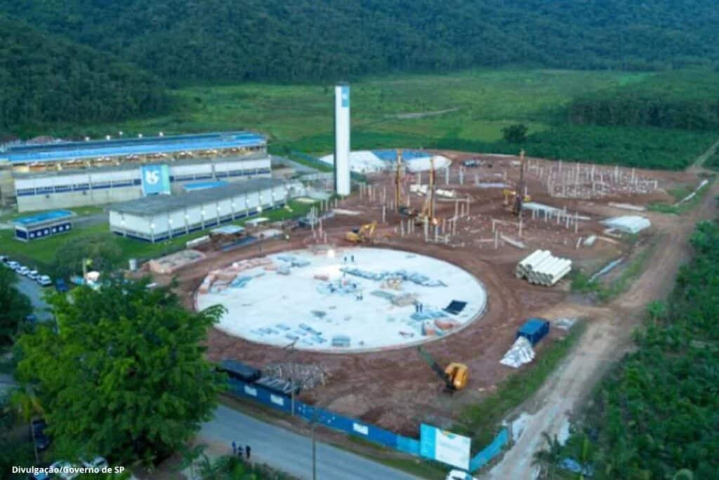 Sabesp vai aumentar a reserva de água para a Baixada Santista em 40 milhões de litros
