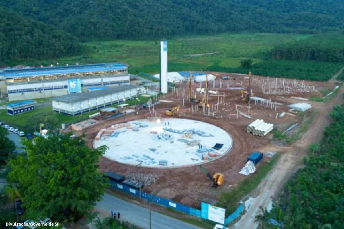 Sabesp vai aumentar a reserva de água para a Baixada Santista em 40 milhões de litros