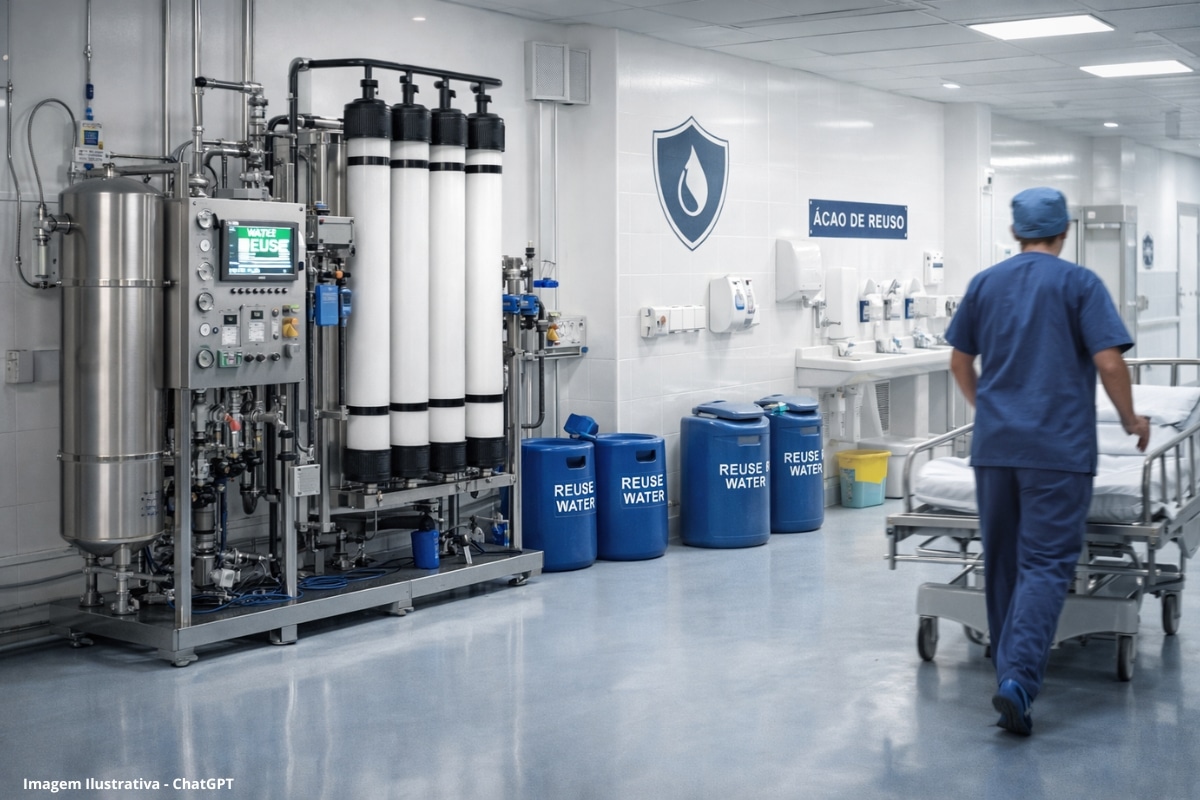 Água de Reuso Hospitalar Estratégias Técnicas para Segurança Hídrica, Sustentabilidade e Eficiência Operacional