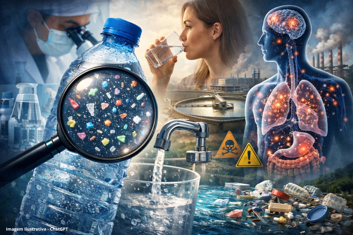 Água engarrafada concentra níveis alarmantes de nanoplásticos (1)