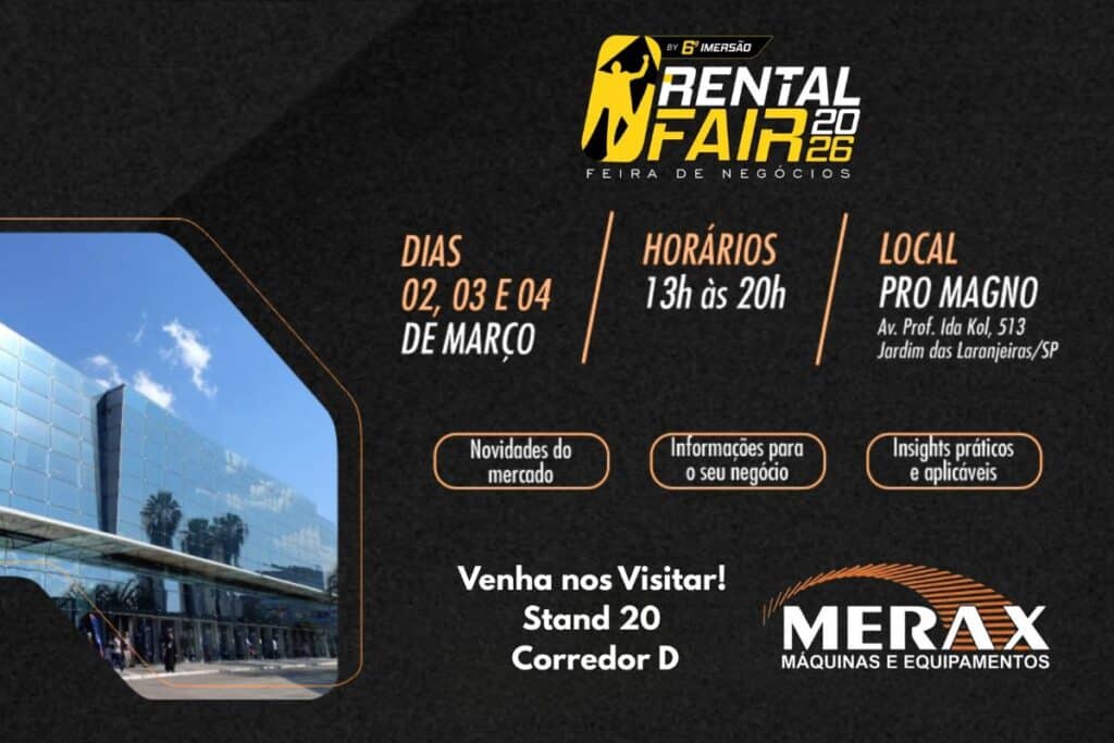 Merax Locação de equipamentos impulsiona eficiência, segurança e inovação em obras de saneamento