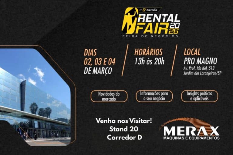 Merax Locação de equipamentos impulsiona eficiência, segurança e inovação em obras de saneamento