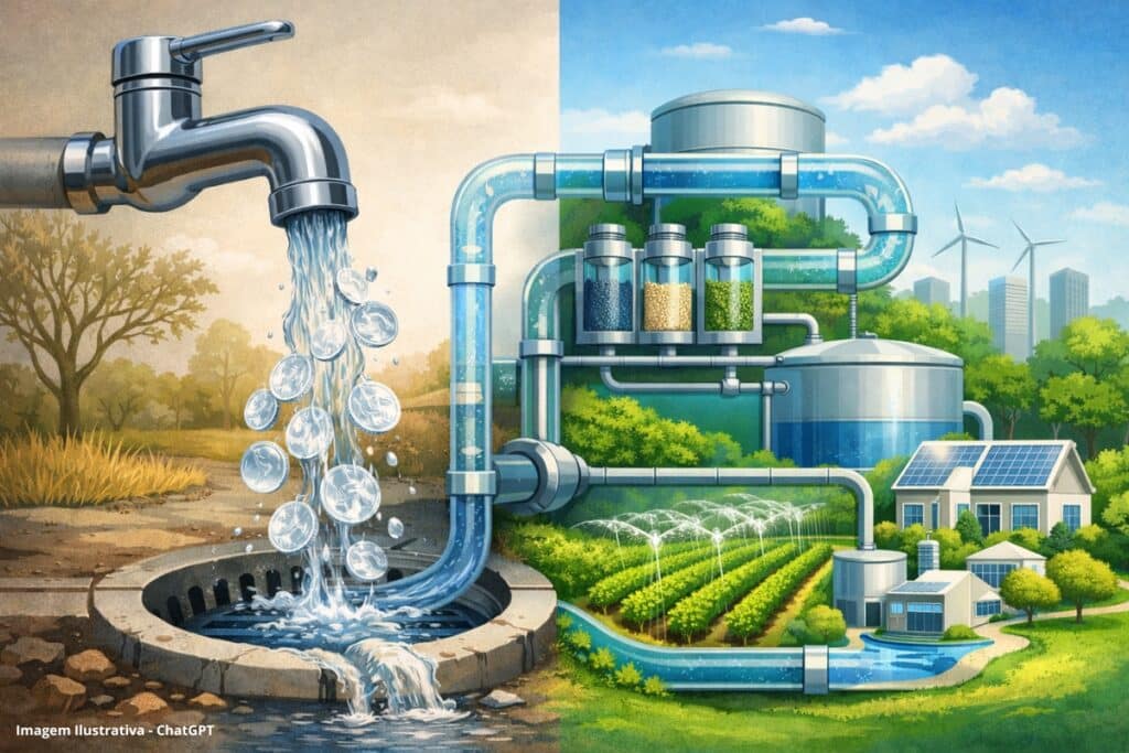 O fim da “água barata” por que o reuso é a única saída para a sobrevivência industrial