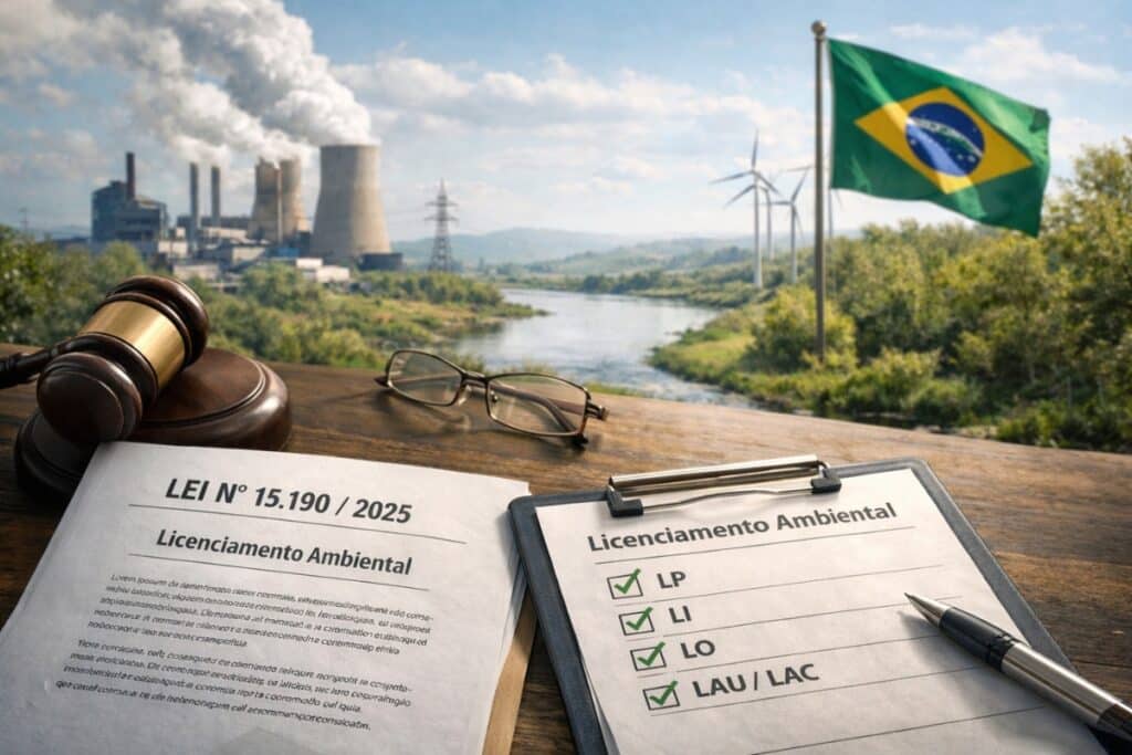 O novo licenciamento ambiental e a arquitetura jurídica da Lei nº 15.190