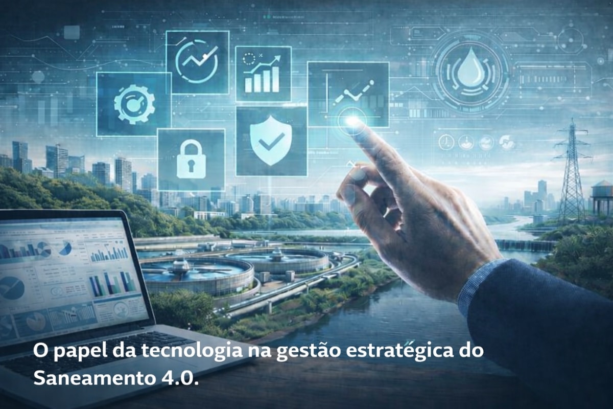 O papel da tecnologia na gestão estratégica do Saneamento 4.0 EOS Systems