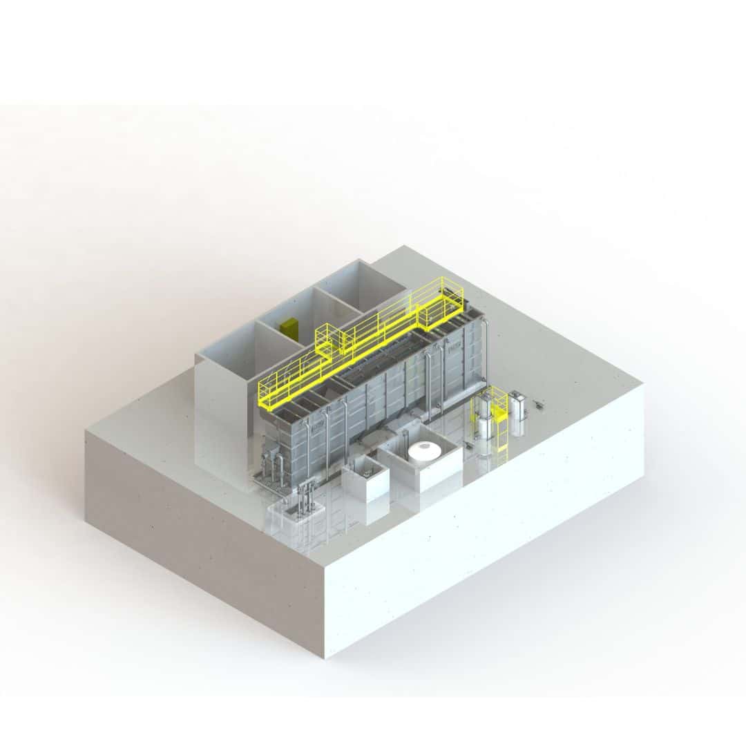Estação de Tratamento de Água (ETA) Convencional e Pressurizada