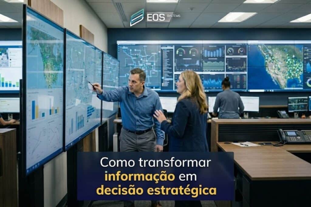 Governança de dados no saneamento EOS Systems