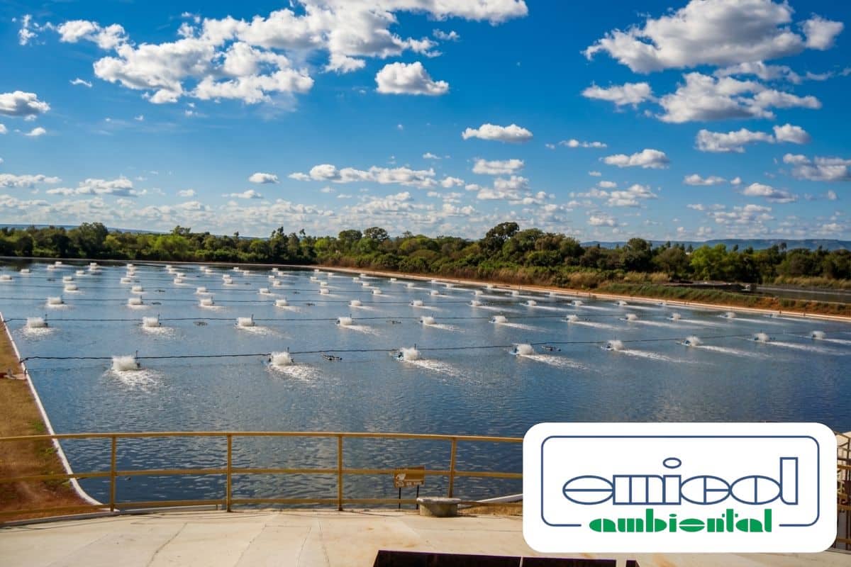 A solução de aeração fornecida pela Emicol Ambiental permitiu ampliar em 100% a capacidade de tratamento de lagoa facultativa (1)