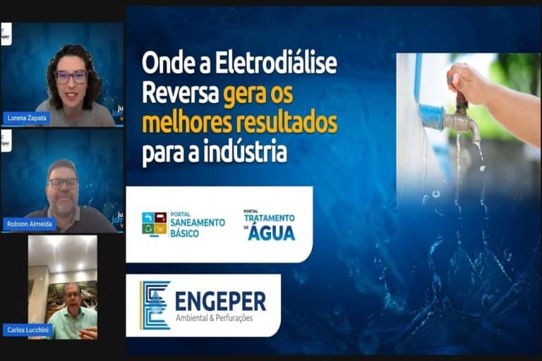 ELETRODIÁLISE REVERSA AMPLIA OPORTUNIDADES PARA REÚSO INDUSTRIAL DE ÁGUA E REDUÇÃO DE CUSTOS OPERACIONAIS Webinar Engeper