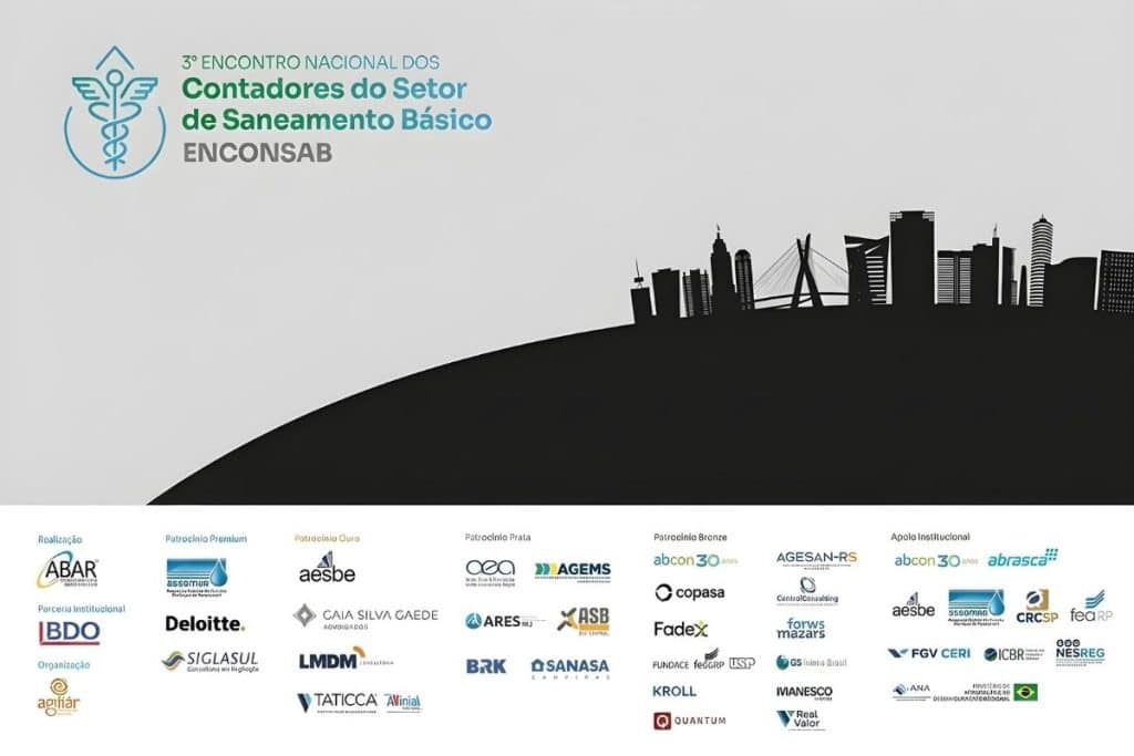 Especialistas debatem relevância crescente de contabilidade para o saneamento no ENCONSAB