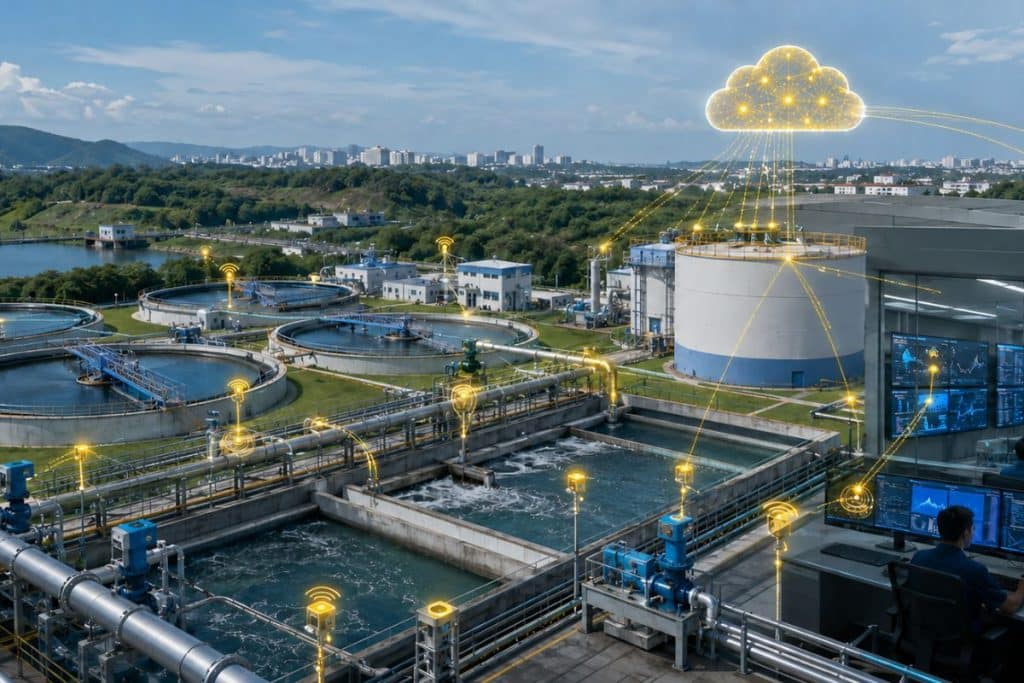 Above-Net Conectividade inteligente fortalece a gestão e a resiliência das operações de saneamento