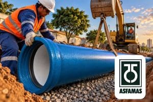 Emprego em obras de saneamento cresce 20% no acumulado de 2026, aponta o Radar ASFAMAS