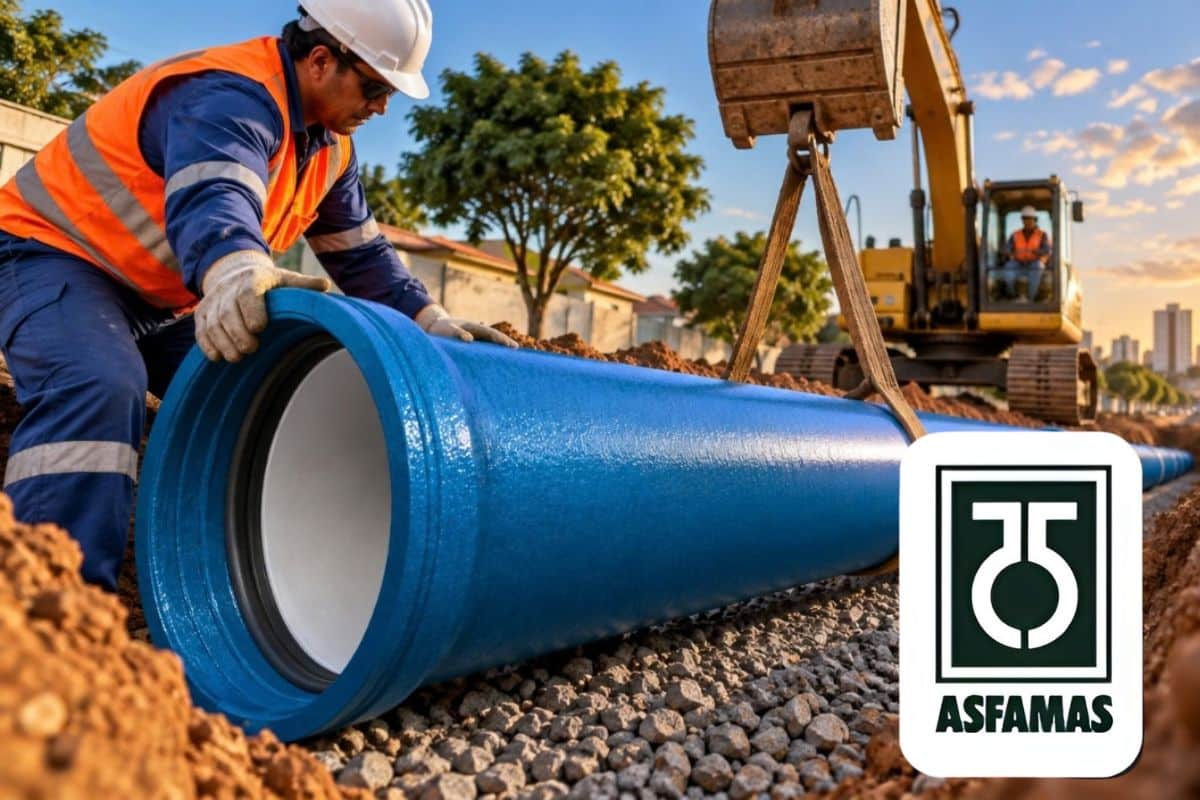 Emprego em obras de saneamento cresce 20% no acumulado de 2026, aponta o Radar ASFAMAS