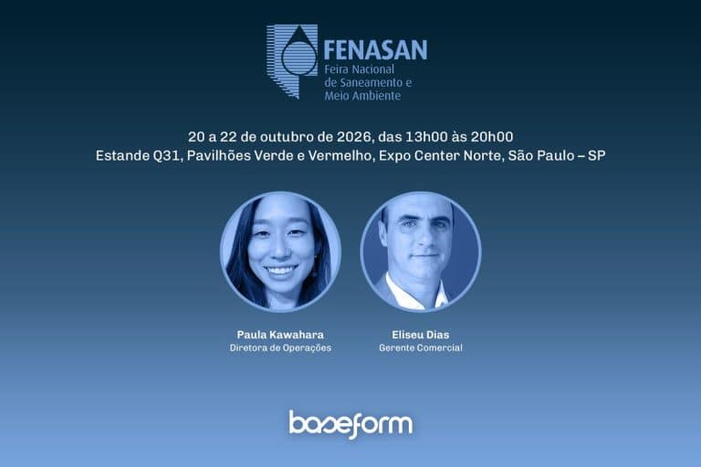 A Baseform vai estar na FENASAN 2026