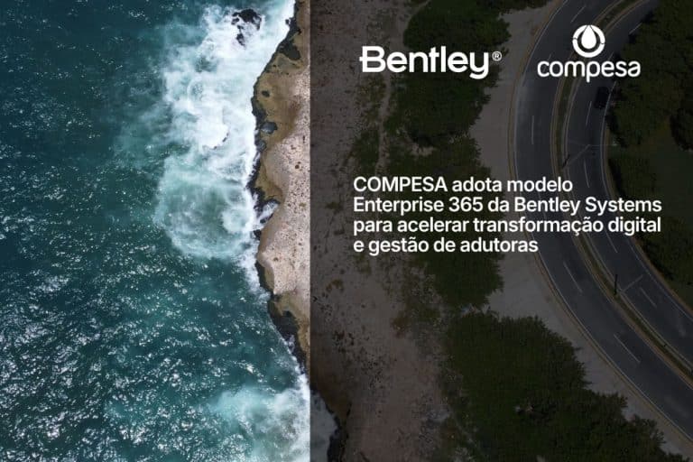 COMPESA adota modelo Enterprise 365 da Bentley Systems para acelerar transformação digital e gestão de adutoras